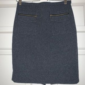 J Crew wool pencil skirt